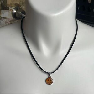 Mood-Changing Smiley Pendant Necklace